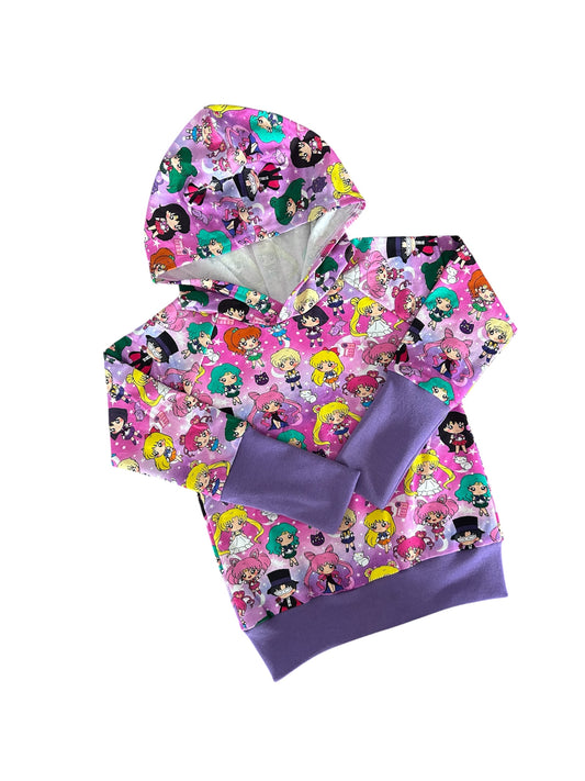 GWM (grow with me) hoodie size 3-6yrs