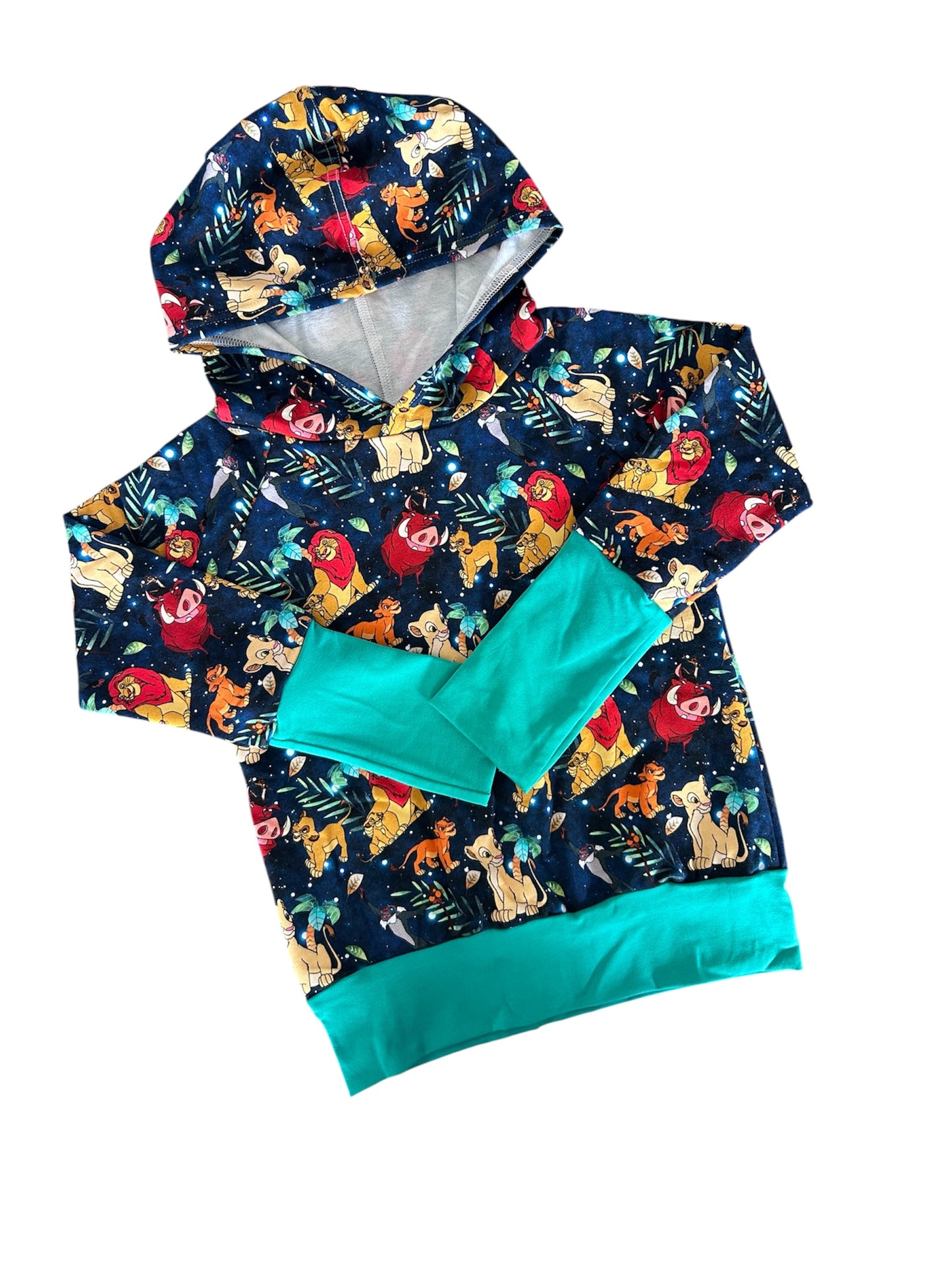 GWM (grow with me) hoodie size 3-6yrs