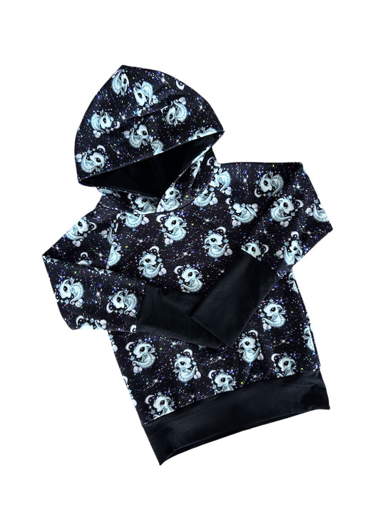 GWM (grow with me) hoodie size 3-6yrs
