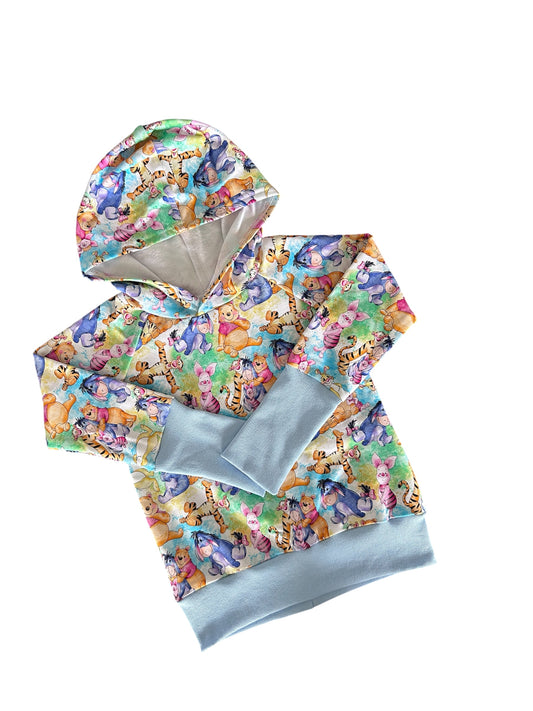 GWM (grow with me) hoodie size 3-6yrs