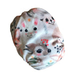 Newborn Front Snap Cloth Nappy #14 - minky