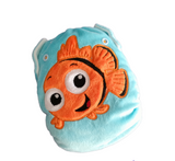 Embroidered Side Snap Cloth Nappy #02