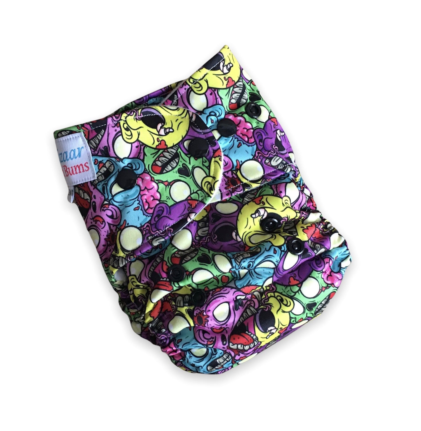 Front Snap Cloth Nappy #20 PUL