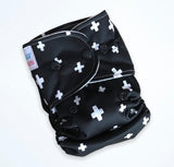 Front Snap Cloth Nappy #04 PUL