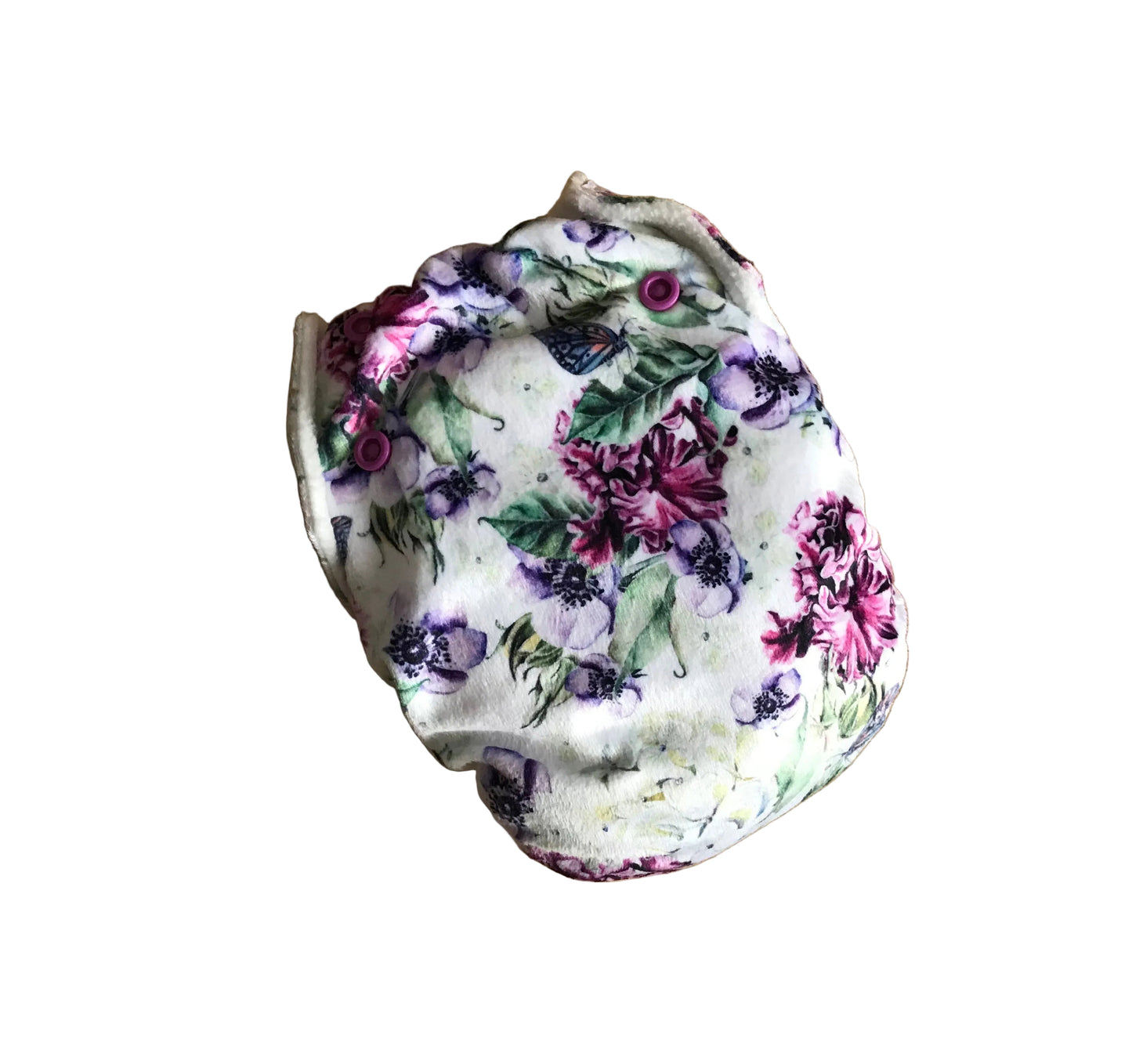 OSFM Side Snap Cloth Nappy #01 - Minky